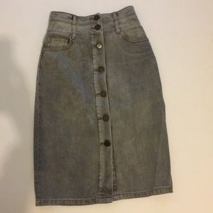 Denim Skirt
